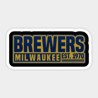 Milwaukee Brewers 01 Sticker